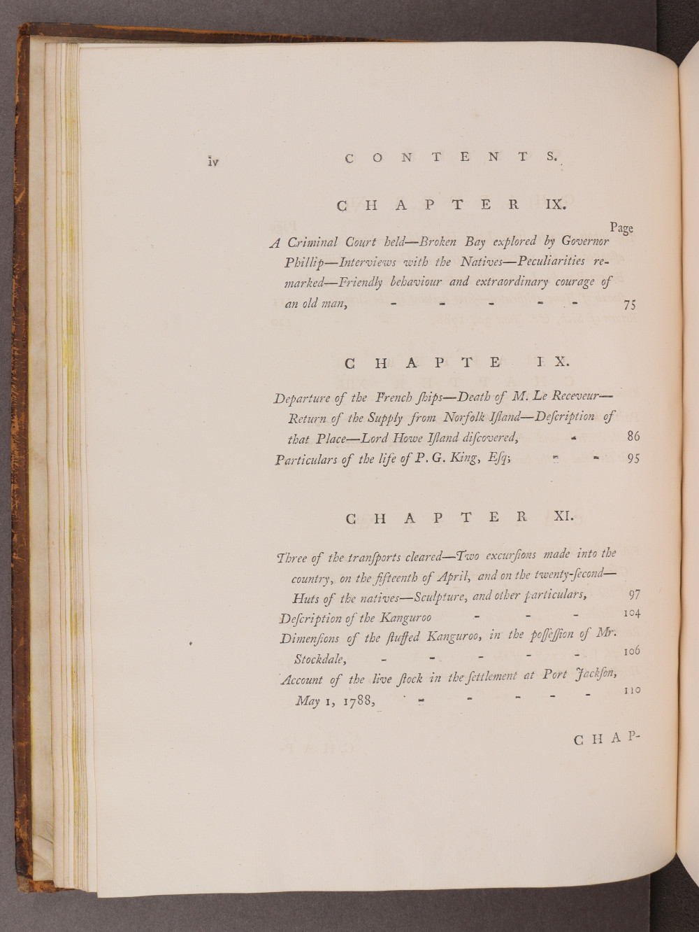 Page iv